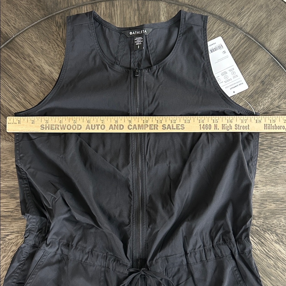 Athleta Flex Jumpsuit Black Small NWT - Picture 3 of 11